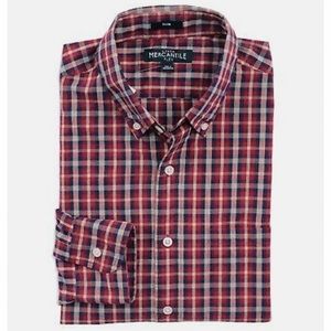 J. Crew Mercantile #J6038 Men's L/S Slim Fit Button-Down Shirt: XL